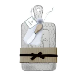 Crab Serving Board and Knife Set