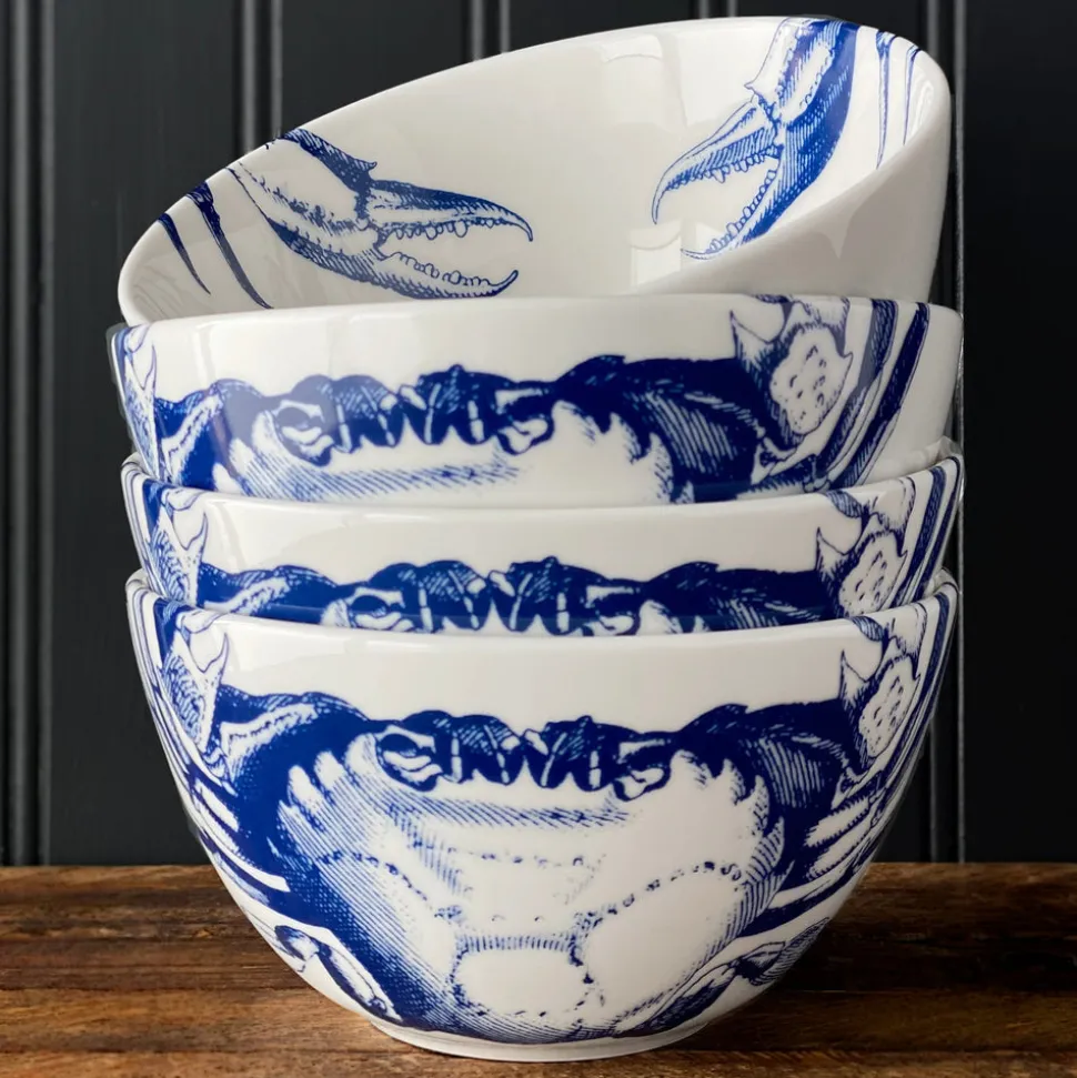 Crabs Tall Cereal Bowl