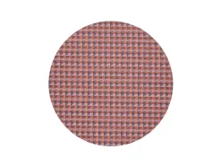 Crane Round Placemat in Raspberry