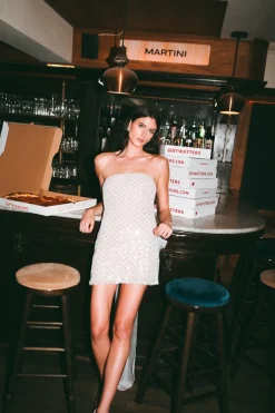 Crescendo Dress in Ivory