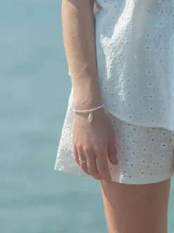 Crew Bracelet in White