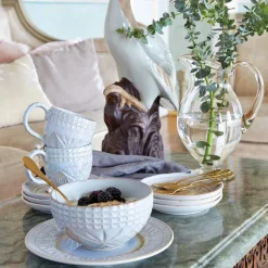 Cristal Collection Mugs in Nacar, Set of 6