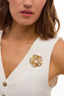 Crown Haven Brooch