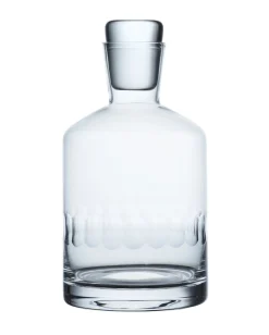 Crystal Decanter with Lens Design