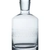 Crystal Decanter with Ovals Design