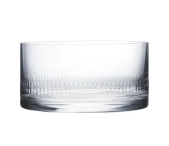 Crystal Ice Bucket with Spears Design