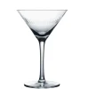 Crystal Martini Glasses With Spears Design, Set of 2