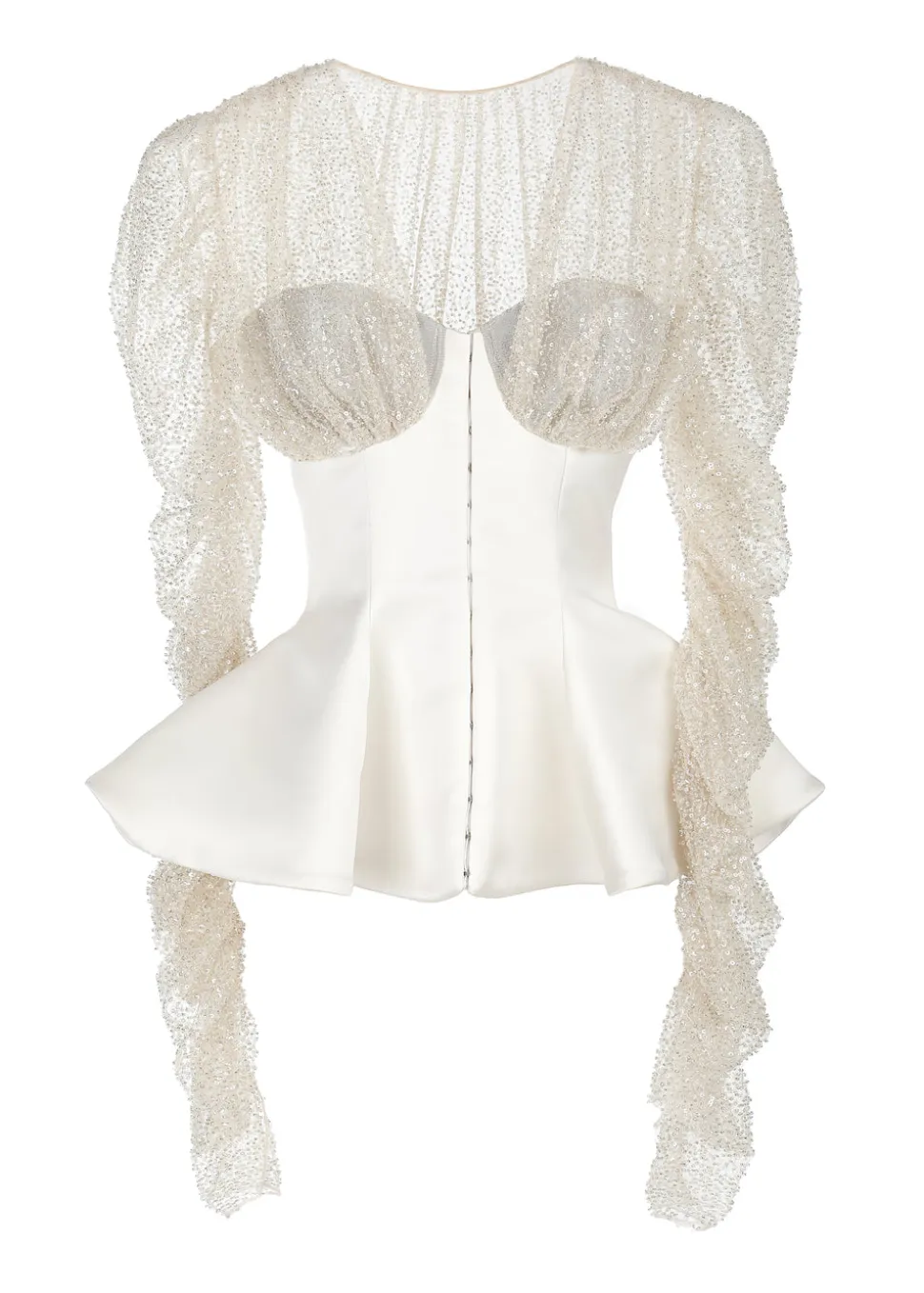Crystal Peplum Corset