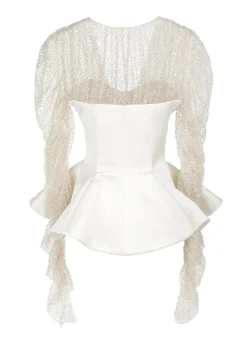 Crystal Peplum Corset