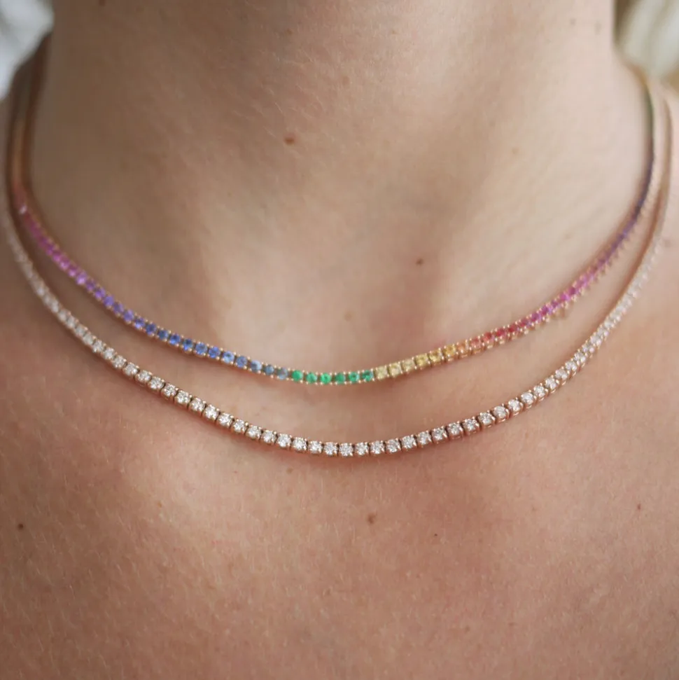 5.25ct Tennis Necklace