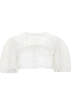 Cusani Top With Flowers