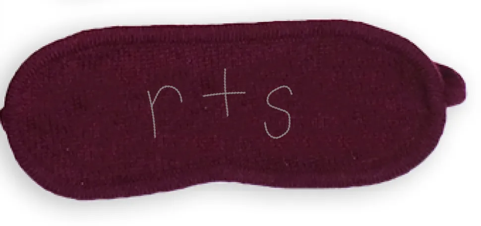 Custom Initials Eyemask