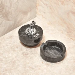 Custom Initials Tabletop Lighter