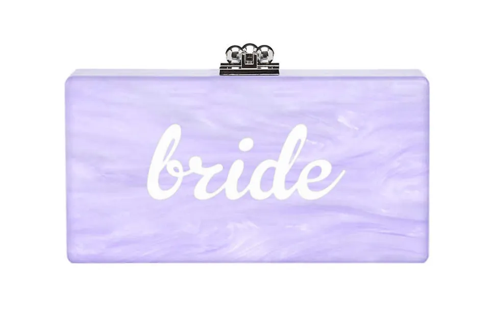 Custom Slim Jean Clutch in Pearlescent