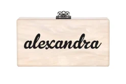Custom Slim Jean Clutch in Pearlescent