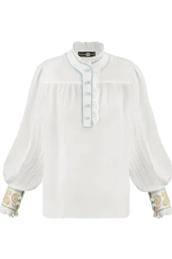 Cypress Blouse in White
