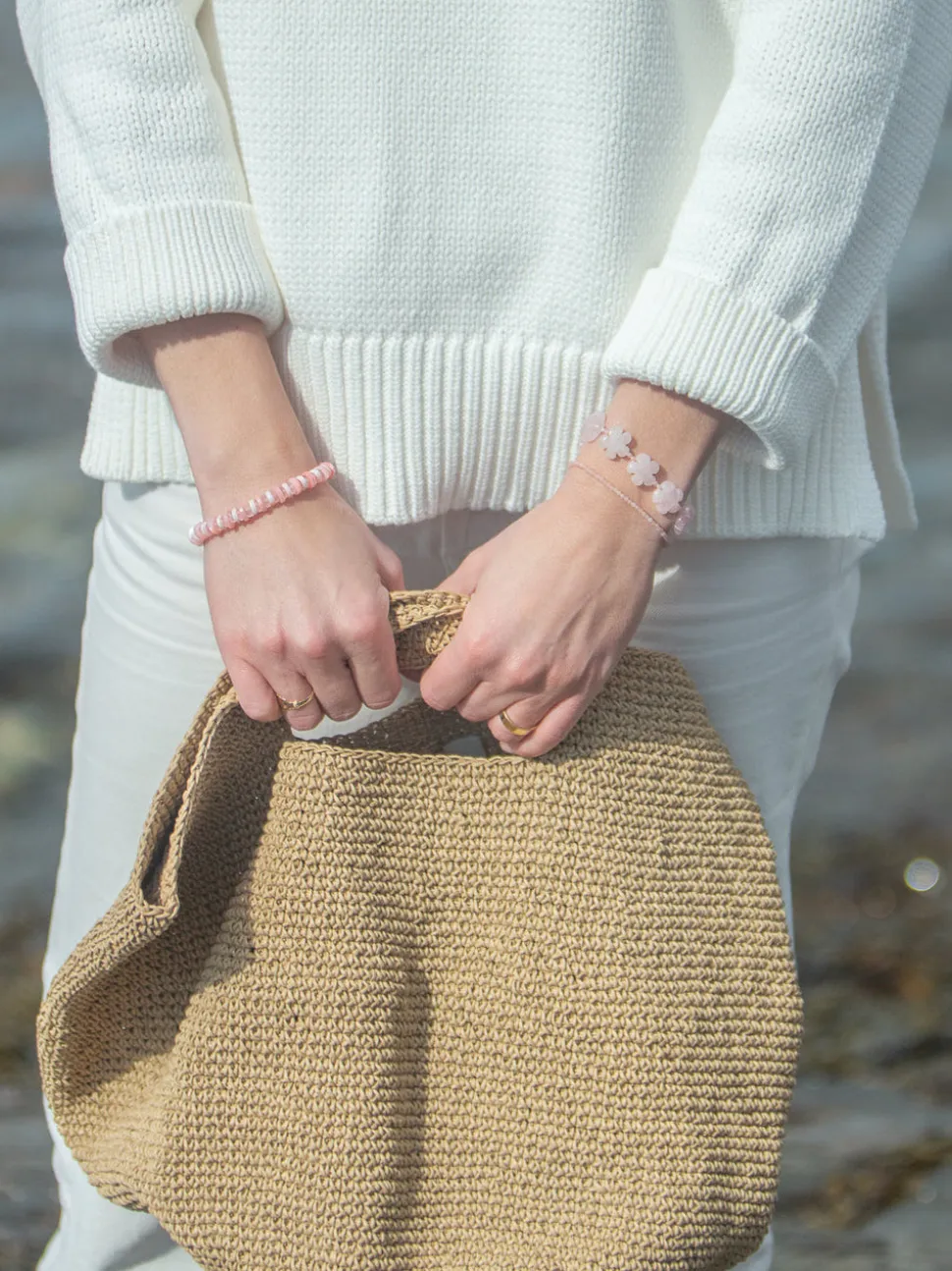 Daisy Bracelet in Pink