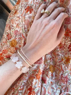 Daisy Bracelet in Pink