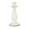 Daisy Candlestick in Leaf Green
