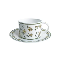 Daisy Chain Cup and Saucer