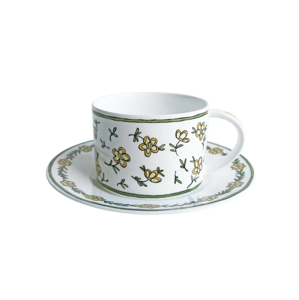 Daisy Chain Cup and Saucer