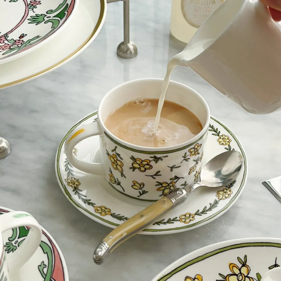 Daisy Chain Cup and Saucer