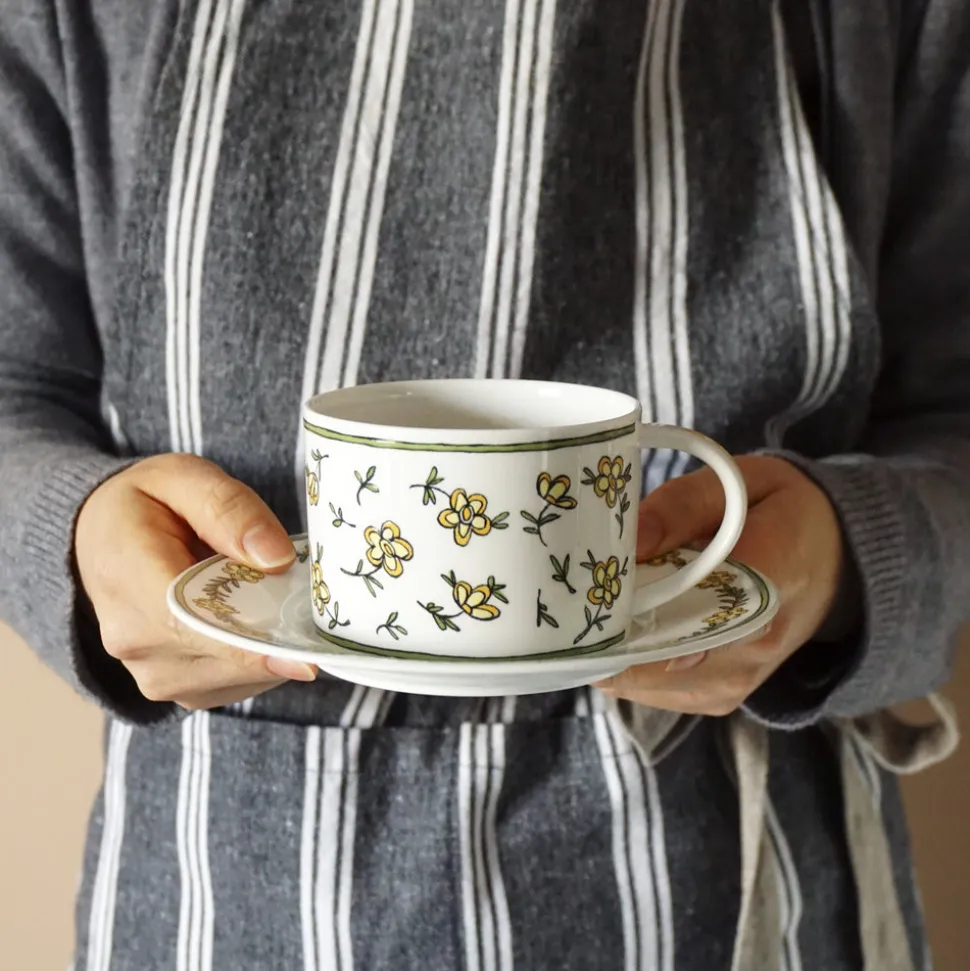 Daisy Chain Cup and Saucer