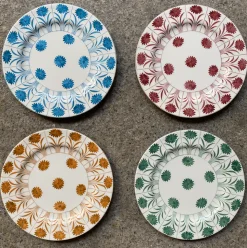 Daisy Plate in Green
