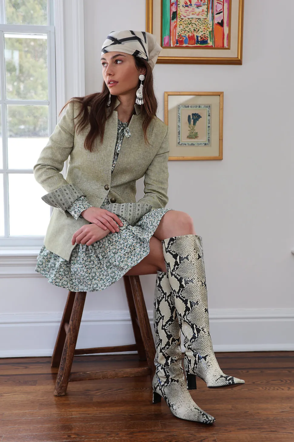 Daisy Verde Jacket