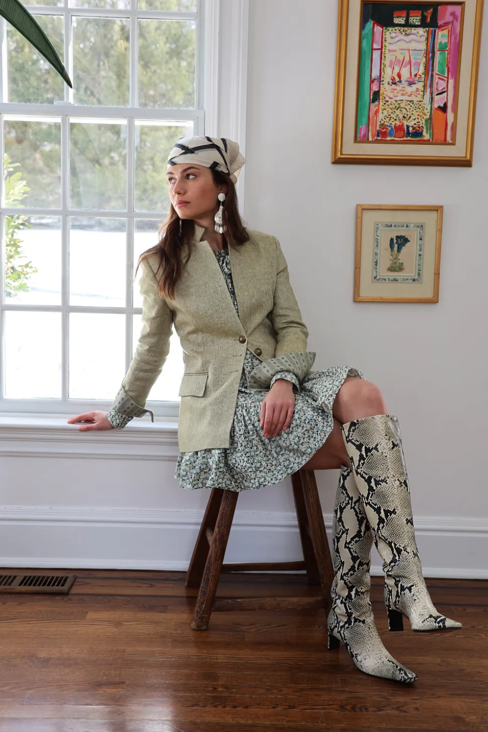 Daisy Verde Jacket