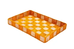 Damero Large Rectangular Tray