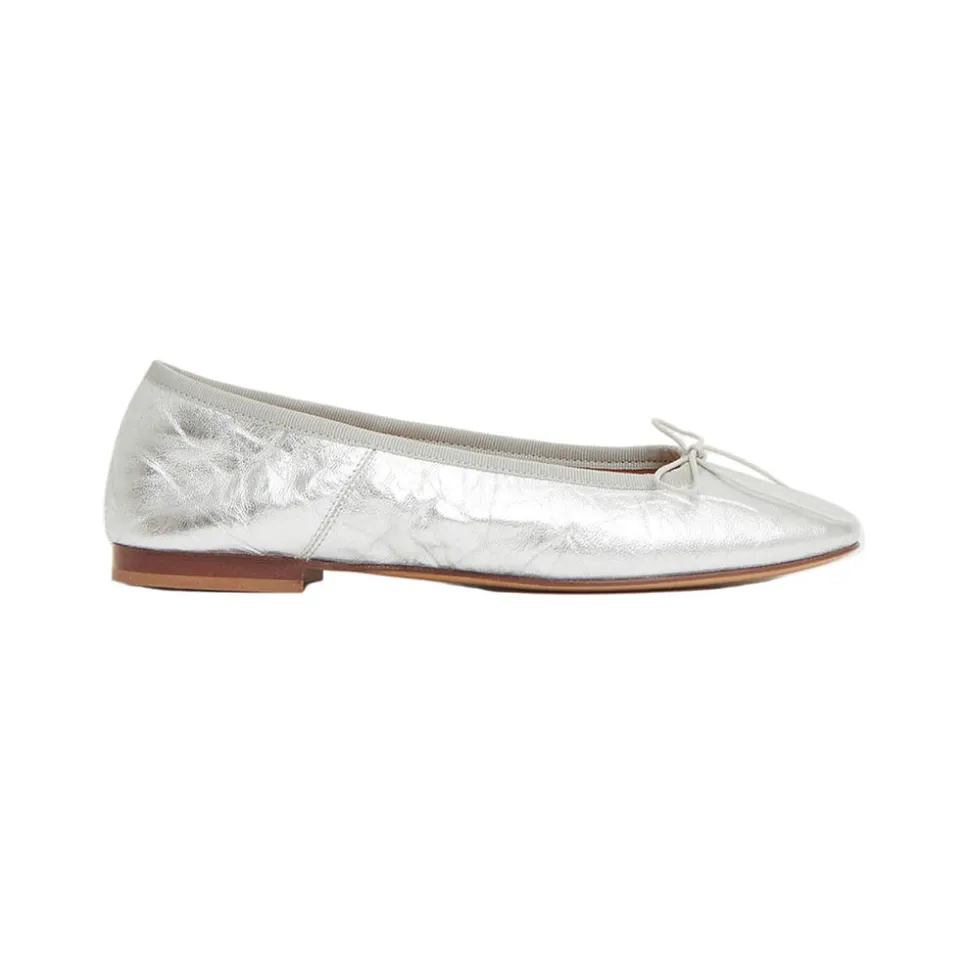 Dance Ballerina in Crinkle Silver