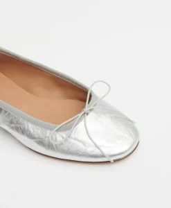 Dance Ballerina in Crinkle Silver