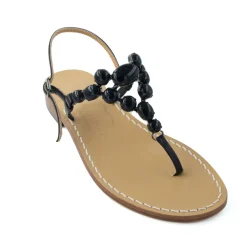 Danielle Leather Thong Sandal