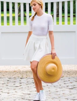 Darrow Boxpleat Skirt 18