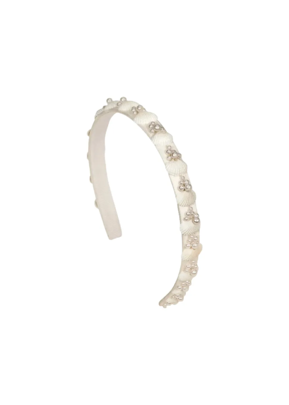 Darya Headband in Dove