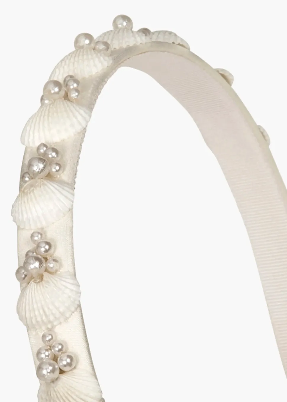 Darya Headband in Dove