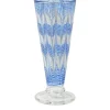 D’Ascoli Donatello Flute Glasses in Sapphire, Set of 6