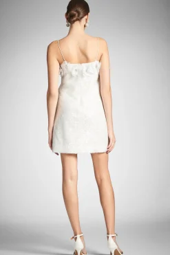 Dasha Dress in Clear/Ivory