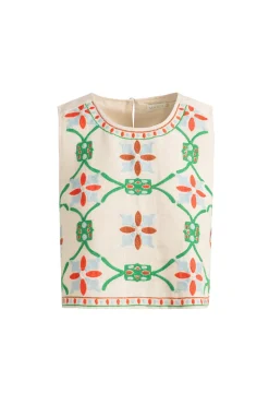 Davis Top in Trellis