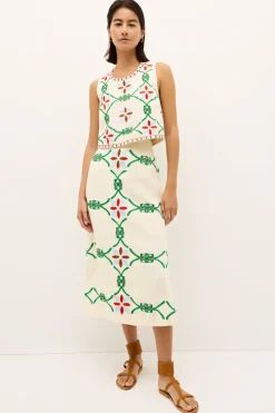 Davis Top in Trellis