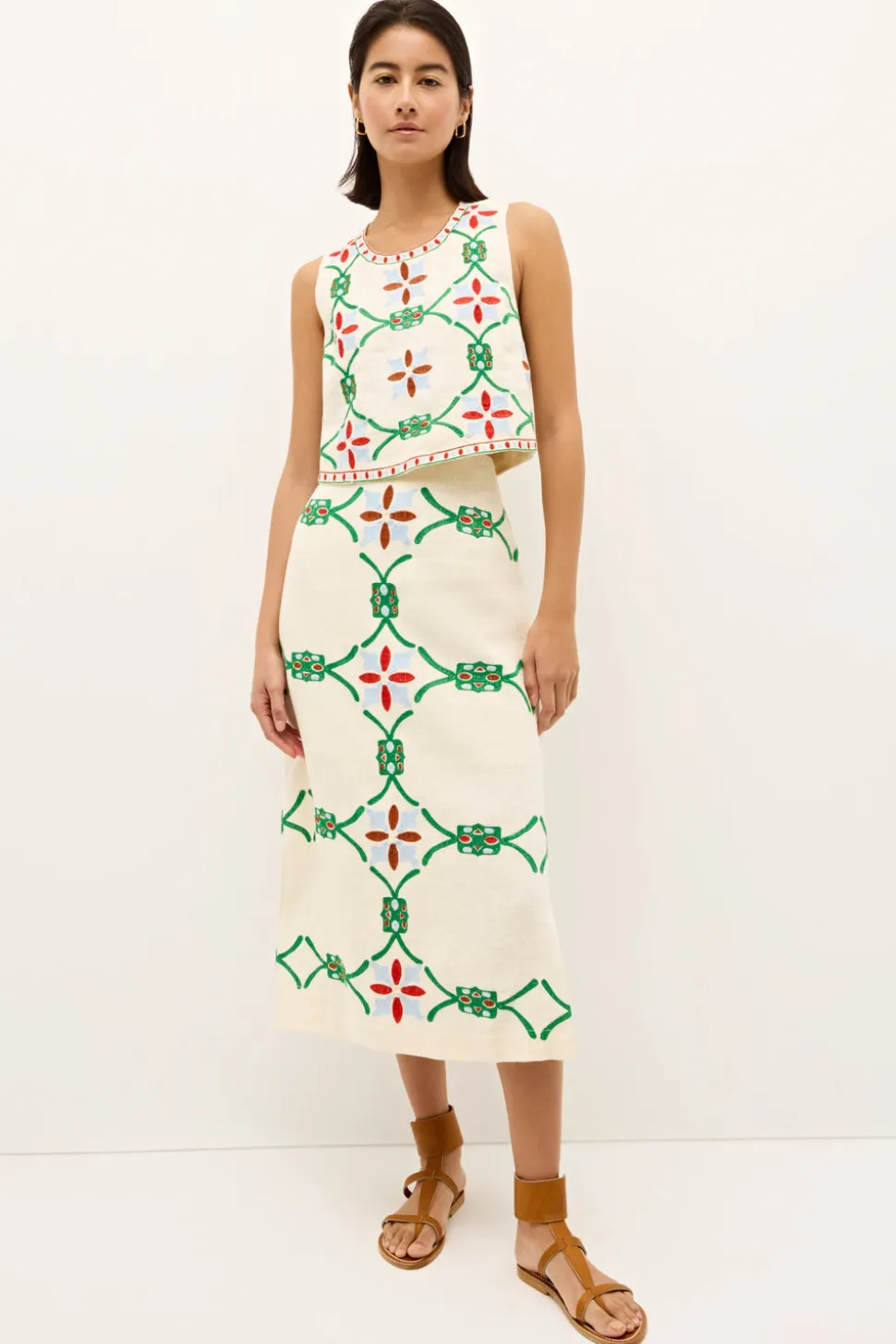 Davis Top in Trellis