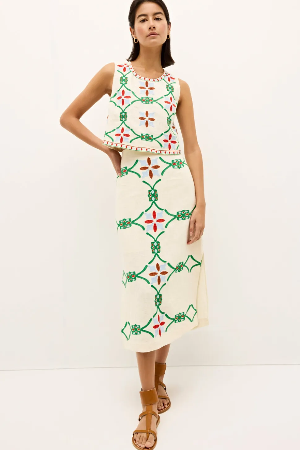 Davis Top in Trellis