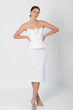 Delicias Skirt in White