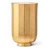 Delmara Large Vase in Gold