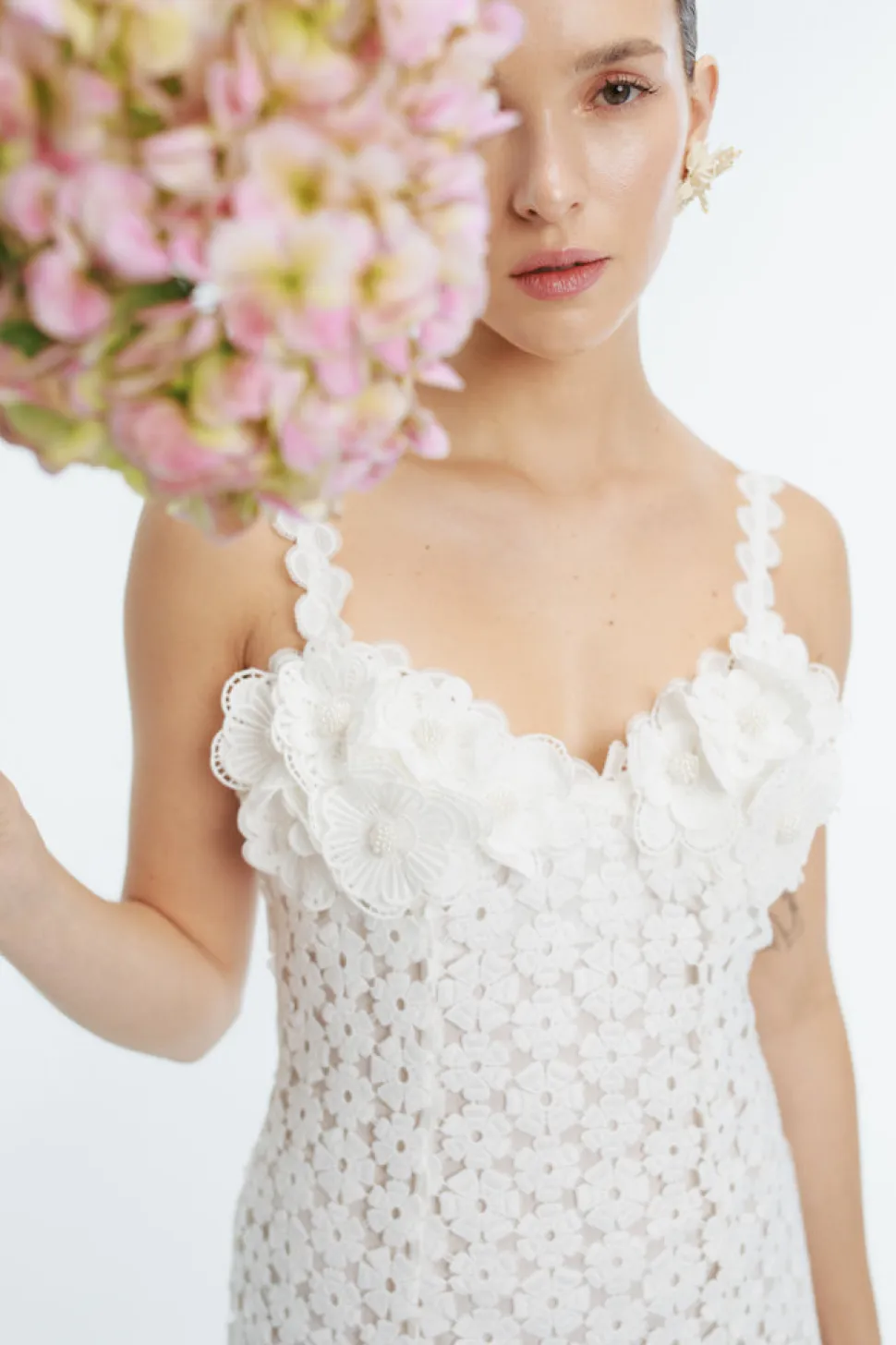 Destin Maxi Dress in White