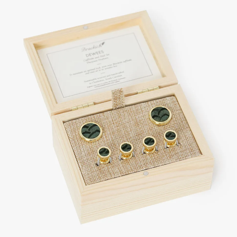 Dewees Cufflink & Studs Set