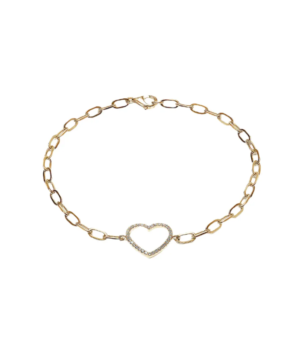 Diamond Big Love Bracelet