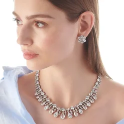 Diamond Marguerite Daisy Earrings