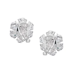 Diamond Marguerite Daisy Earrings